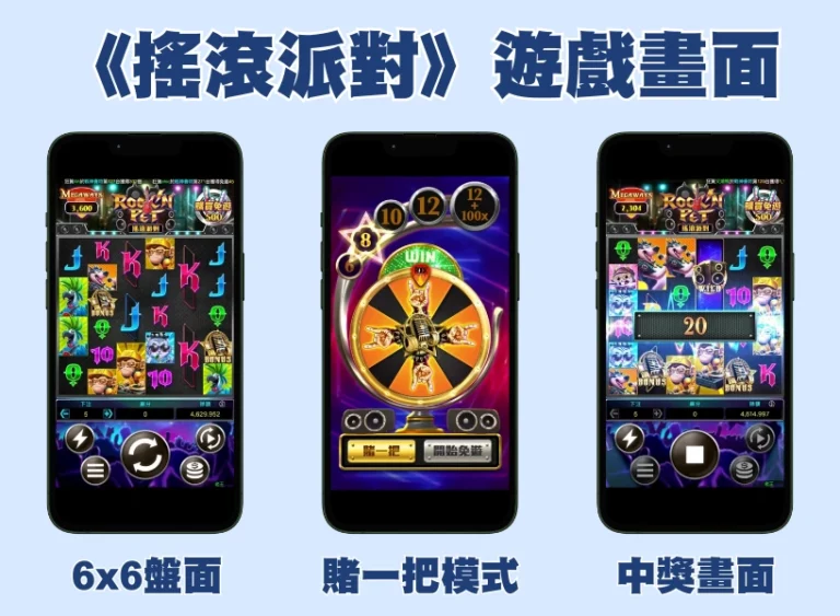 RG搖滾派對遊戲畫面